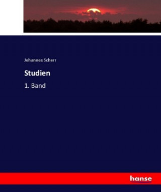 Book Studien Johannes Scherr