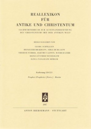 Книга Reallexikon für Antike und Christentum 