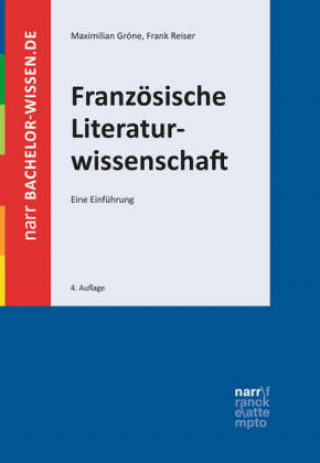 Książka Französische Literaturwissenschaft Maximilian Gröne