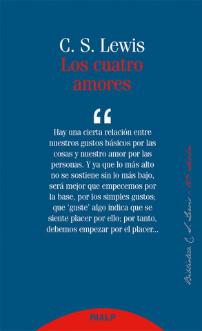 Könyv Los cuatro amores 