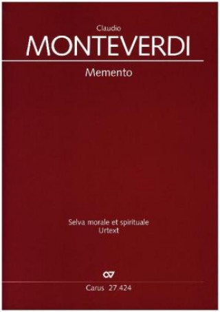 Materiale tipărite Memento Claudio Monteverdi