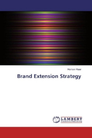 Kniha Brand Extension Strategy Harleen Kaur