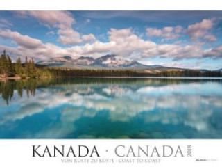 Kalendarz/Pamiętnik Kanada 2018 - Canada - coast to coast - Bildkalender XXL (64 x 48) - Landschaftskalender - Naturkalender 