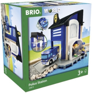 Gioco/giocattolo 33813 BRIO Polizeistation mit Einsatzfahrzeug BRIO®