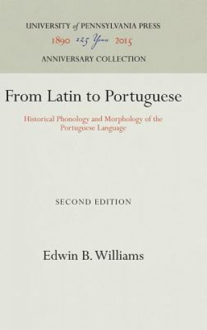 Könyv From Latin to Portuguese Edwin B. Williams