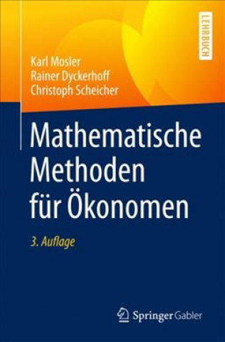 Carte Mathematische Methoden fur Okonomen Karl Mosler