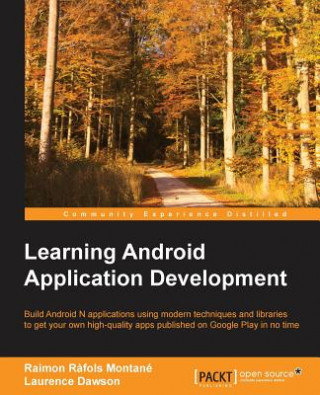 Boek Learning Android Application Development Raimon Rafols Montane