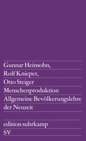 Книга Menschenproduktion Otto Steiger