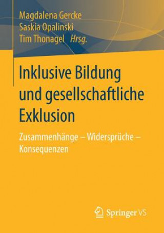 Boek Inklusive Bildung Und Gesellschaftliche Exklusion Magdalena Gercke