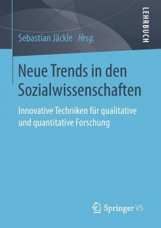 Książka Neue Trends in Den Sozialwissenschaften Sebastian Jäckle