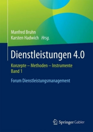 Kniha Dienstleistungen 4.0 Manfred Bruhn