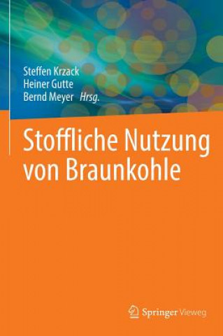 Könyv Stoffliche Nutzung Von Braunkohle Steffen Krzack