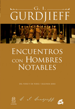 Kniha Encuentros con hombres notables G. I. GURDJIEFFM