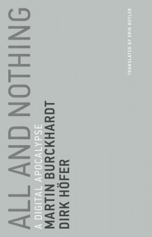 Kniha All and Nothing Martin Burckhardt