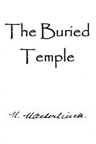 Knjiga Buried Temple Maurice Maeterlinck