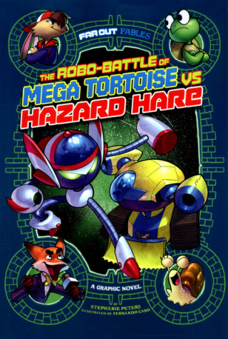 Kniha Robo-battle of Mega Tortoise vs Hazard Hare PETERS  STEPHANIE
