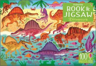 Kniha Usborne Book and Jigsaw Dinosaurs Sam Smith