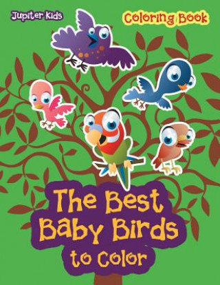 Kniha Best Baby Birds to Color Coloring Book JUPITER KIDS