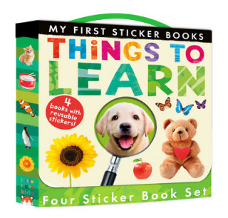 Книга My First Sticker Books: Things to Learn Libby Walden