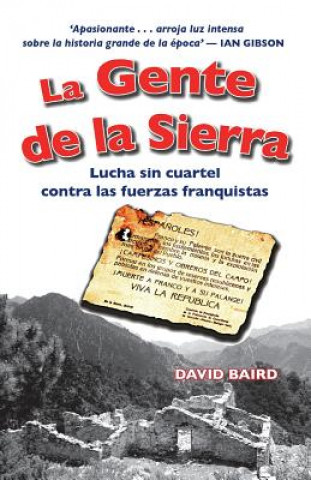 Könyv gente de la sierra David Baird