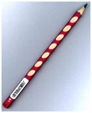 Joc / Jucărie Ergonomischer Dreikant-Bleistift für Rechtshänder - STABILO EASYgraph in pink - Einzelstift - Härtegrad HB 