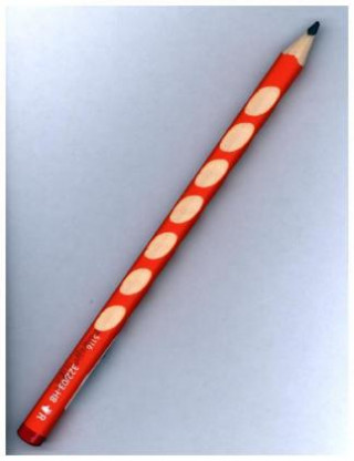 Joc / Jucărie Ergonomischer Dreikant-Bleistift für Rechtshänder - STABILO EASYgraph in orange - Einzelstift - Härtegrad HB 