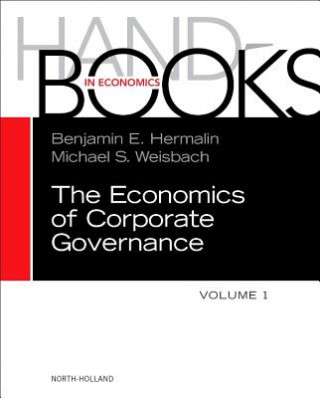 Książka Handbook of the Economics of Corporate Governance Benjamin Hermalin