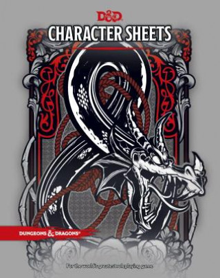 Książka D&D Character Sheets Wizards RPG Team