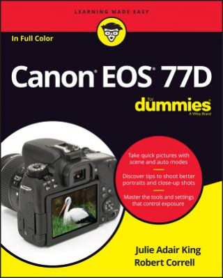 Kniha Canon EOS 77D For Dummies Julie Adair King