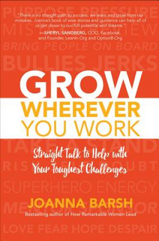 Könyv Grow Wherever You Work: Straight Talk to Help with Your Toughest Challenges Joanna Barsh