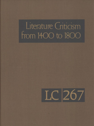 Kniha Literature Criticism from 1400 to 1800 Gale Cengage Learning