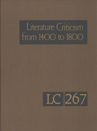 Książka Literature Criticism from 1400 to 1800 Gale Cengage Learning