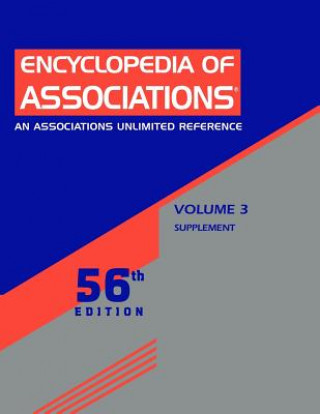 Carte Encyclopedia of Associations: National Organizations of the U.S.: Supplement Gale Cengage Learning