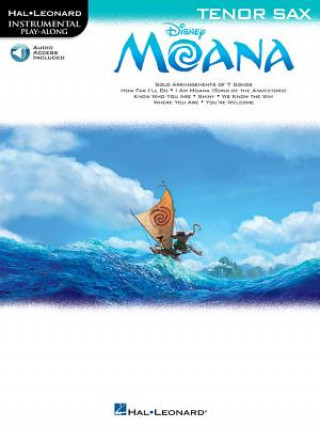 Książka Moana - Tenor Saxophone Lin-Manuel Miranda