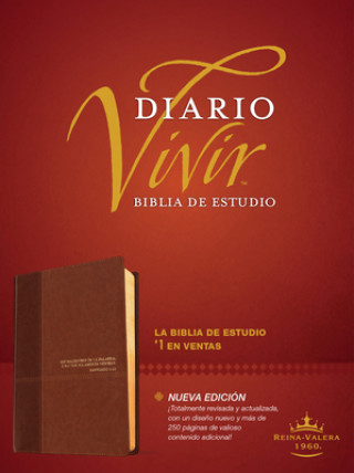 Könyv Biblia de Estudio del Diario Vivir Rvr60, Duotono Tyndale