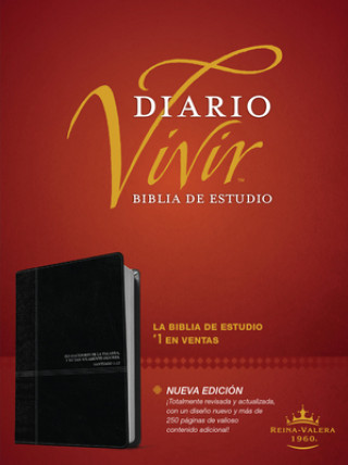 Kniha Biblia de Estudio del Diario Vivir Rvr60, Duotono Tyndale