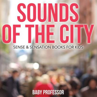 Kniha Sounds of the City Sense & Sensation Books for Kids Baby Professor