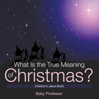 Kniha What Is the True Meaning of Christmas? Children's Jesus Book Baby Professor