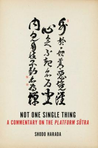 Книга Not One Single Thing Shodo Harada