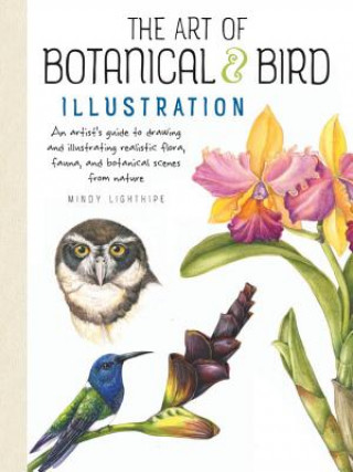 Book Art of Botanical & Bird Illustration Mindy Lighthipe