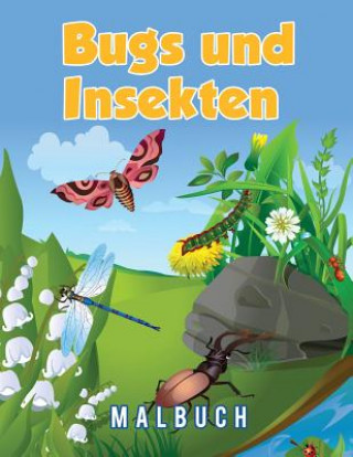 Carte Bugs und Insekten Malbuch Young Scholar