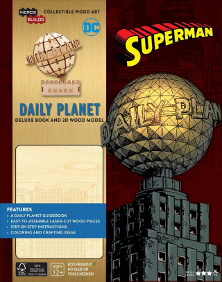 Kniha IncrediBuilds: DC Comics: Superman: Daily Planet Deluxe Book and Model Set Mattew K. Manning