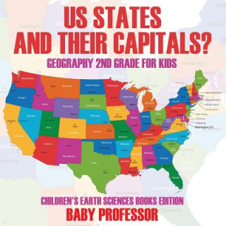 Book US States And Their Capitals Baby Professor