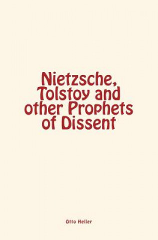 Buch NIETZSCHE TOLSTOY & OTHER PROP Otto Heller