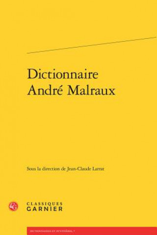 Kniha FRE-DICTIONNAIRE ANDRE MALRAUX Henri Godard