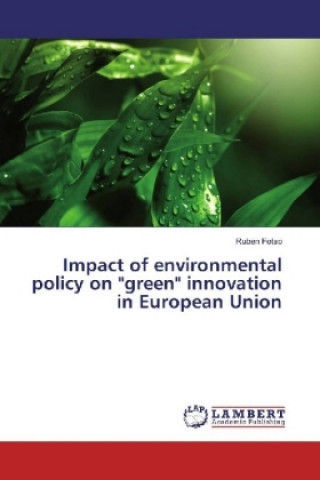 Könyv Impact of environmental policy on "green" innovation in European Union Ruben Fotso