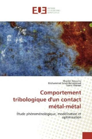 Kniha Comportement tribologique d'un contact métal-métal Khaider Bouacha