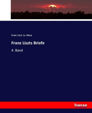 Libro Franz Liszts Briefe Franz Liszt