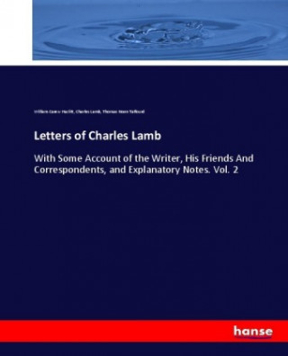 Książka Letters of Charles Lamb William Carew Hazlitt