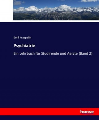 Βιβλίο Psychiatrie Emil Kraepelin